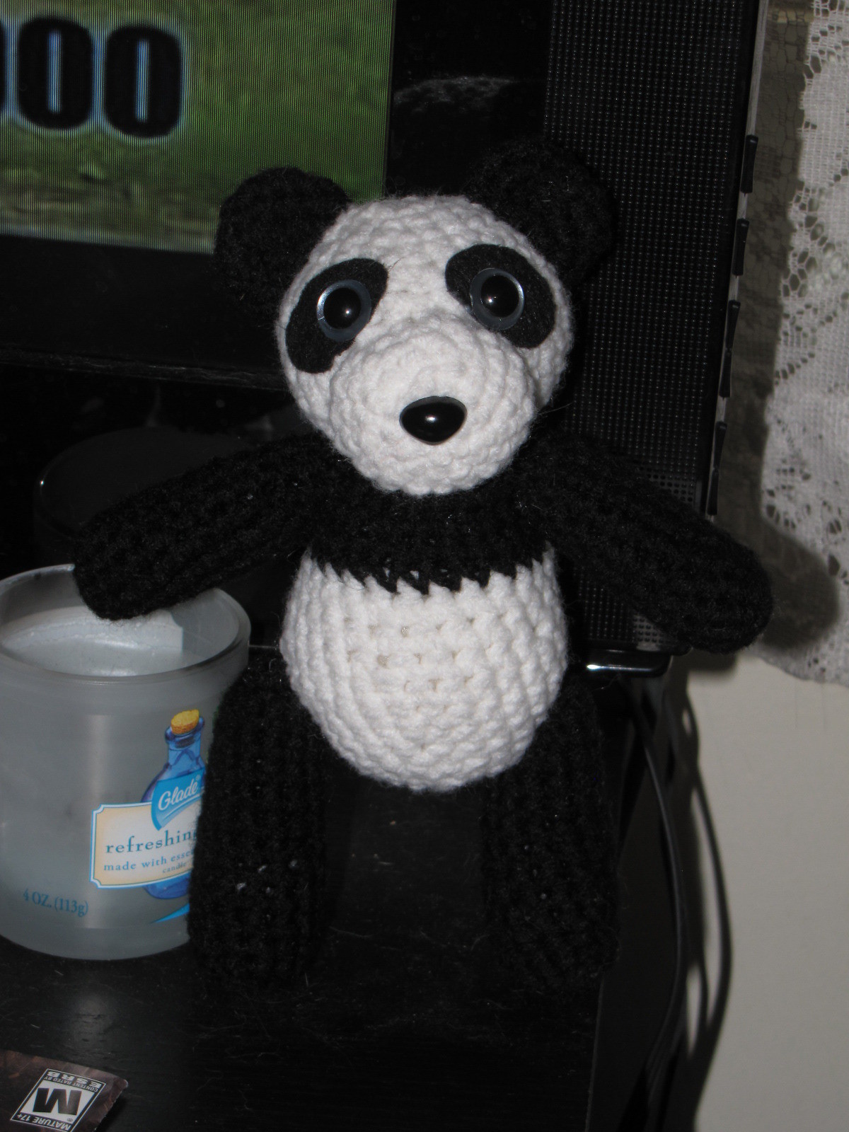 Mr. Panda Go Panda · A Panda Plushie · Crochet on Cut Out + Keep