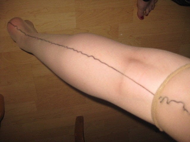 The Pantyhose Seam 17