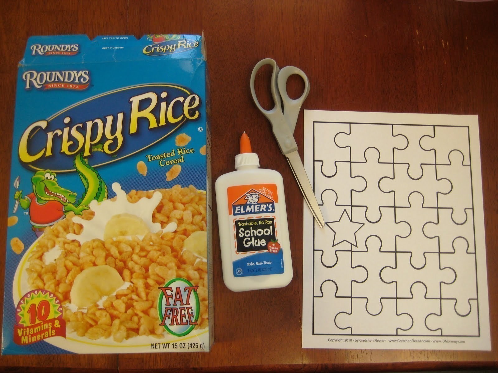 diy recycled cereal box puzzle how to make a puzzle papercraft on cut out keep