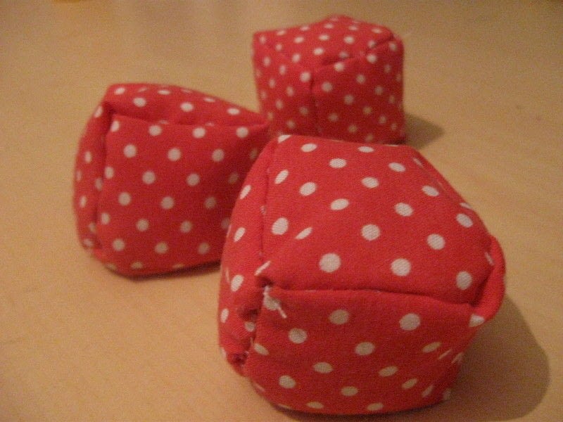 Juggling Balls (Or Cubes!) · How To Make Juggling Balls · Sewing on Cut