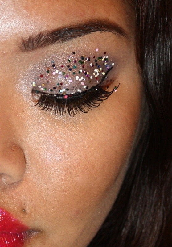 Disco Eyes · A Glitter Eye · MakeUp Techniques on Cut Out + Keep