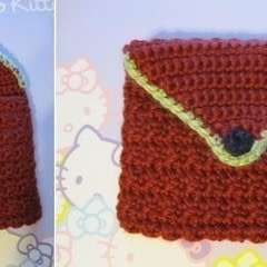 Bella Ruffled Bag ? A Knit Or Crochet Clutch ? Crochet on ...