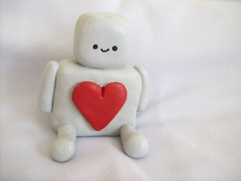 Clay Robot · A Clay Robot · Molding on Cut Out + Keep · Creation by Lauren