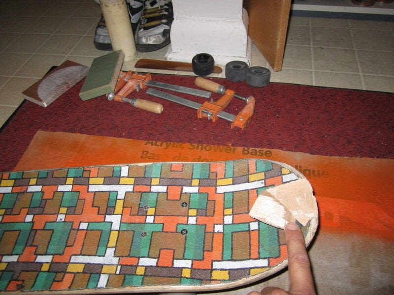 Chiped Skateboard Repair Job · How To Make A Skateboards · Decorating