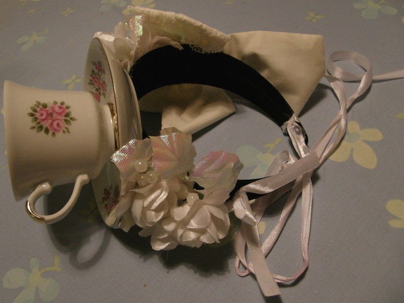A Teacup Hat · A Tea Cup Hat · Decorating on Cut Out + Keep · Creation