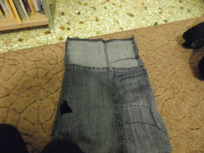 How To Make A Messenger Bag Out Of An Old Pair Of Pants · How To Sew A