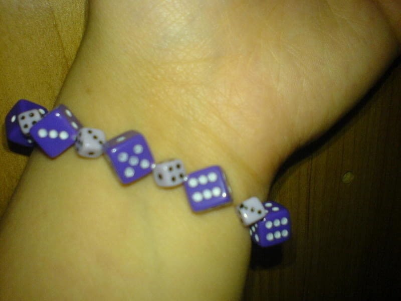 Dice Bracelet · A Dice Bracelet · Jewelry Making on Cut Out + Keep