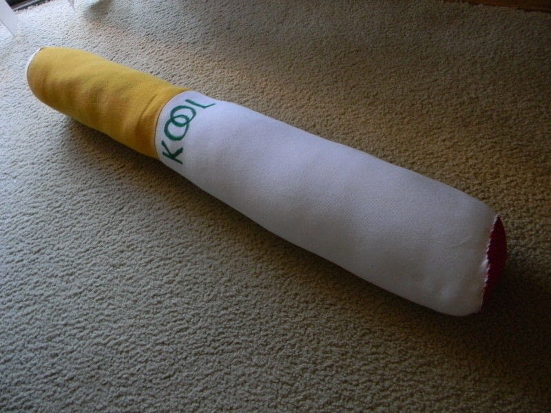 Cigarette Body Pillow · How To Make A Shaped Cushion · Sewing on Cut