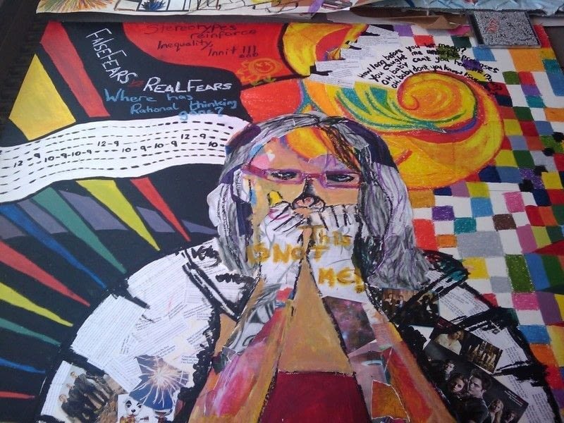 hair cut my how Final Gcse Me, Mine' Art Media A Piece Mixed · 'I,