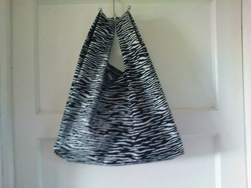 Fabric 'Carrier' Bag · A Tote Bag · Sewing on Cut Out + Keep · Creation