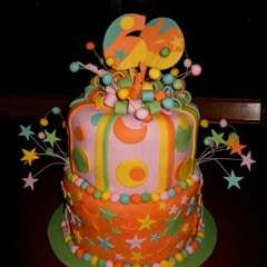 Funky Birthday Cake