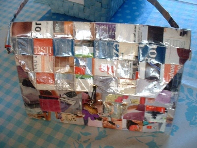 Magazine Bag ] · A Recycled Bag · Papercraft on Cut Out + Keep