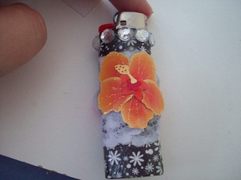 Custom Lighters!!! · How To Make A Lighter · Decorating and Decoupage