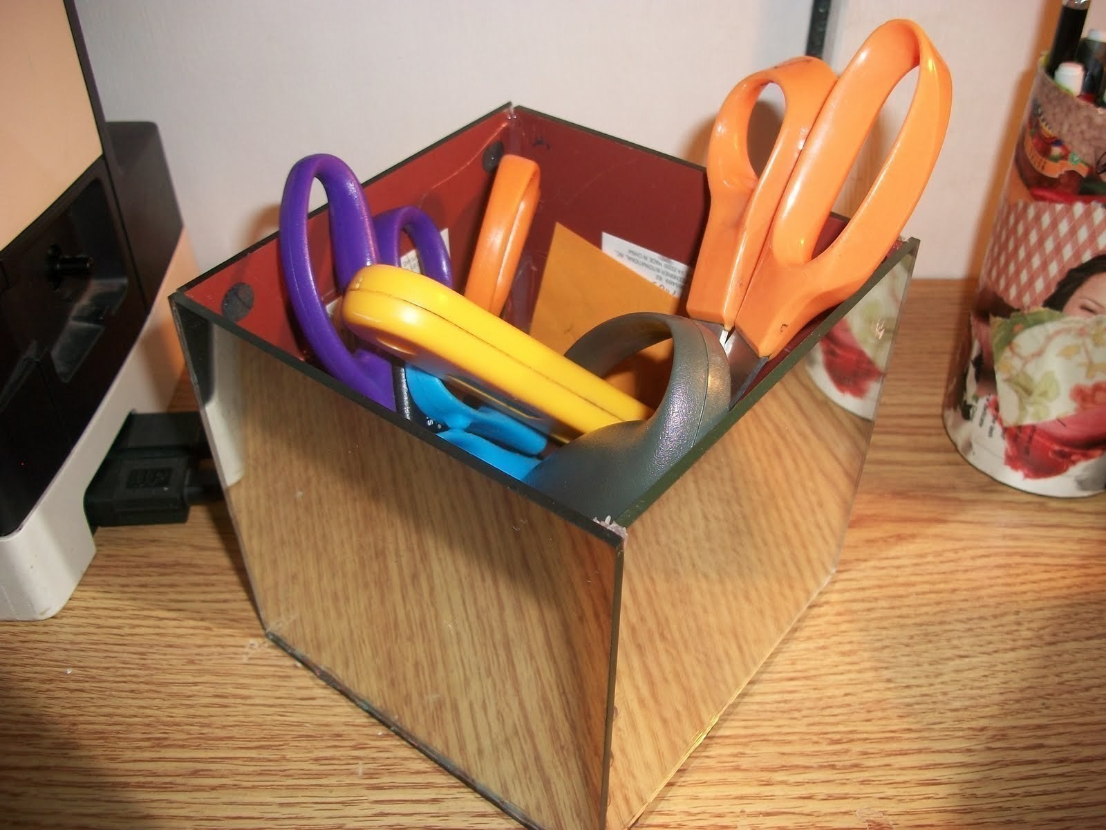 Mirror Box · A Box · Construction on Cut Out + Keep · Creation by Christi W.