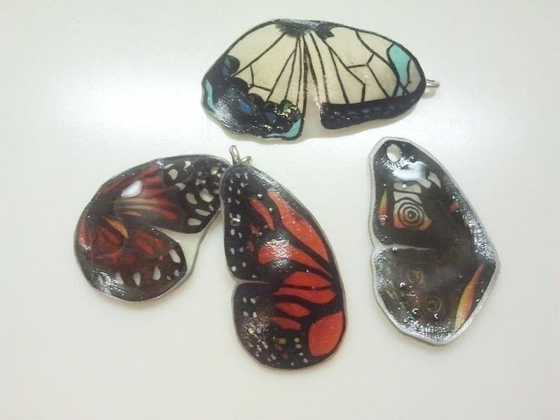 Butterfly Pendants · A Pendant Necklace · Jewelry Making, Melting, and