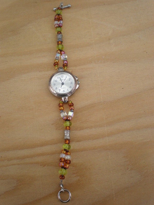 Beaded Watch · A Watch · Creation by Risa.Hanae (JapZilla)