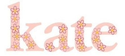 How to make a framed decoration. Framed Name - Step 2