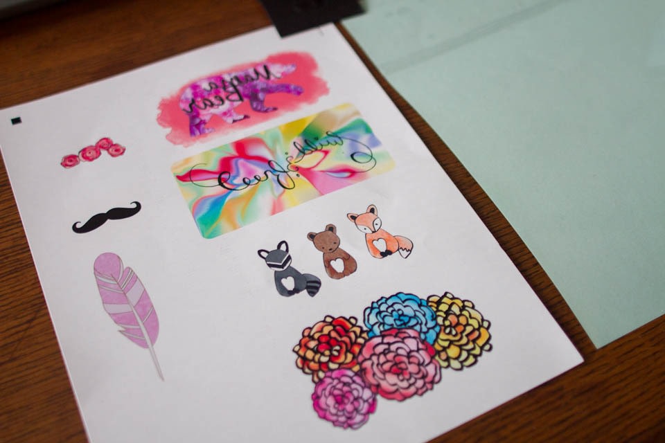 This is a photo of Silhouette Printable Tattoo Paper intended for print This is an image of Silhouette Printable Tattoo Paper intended for print