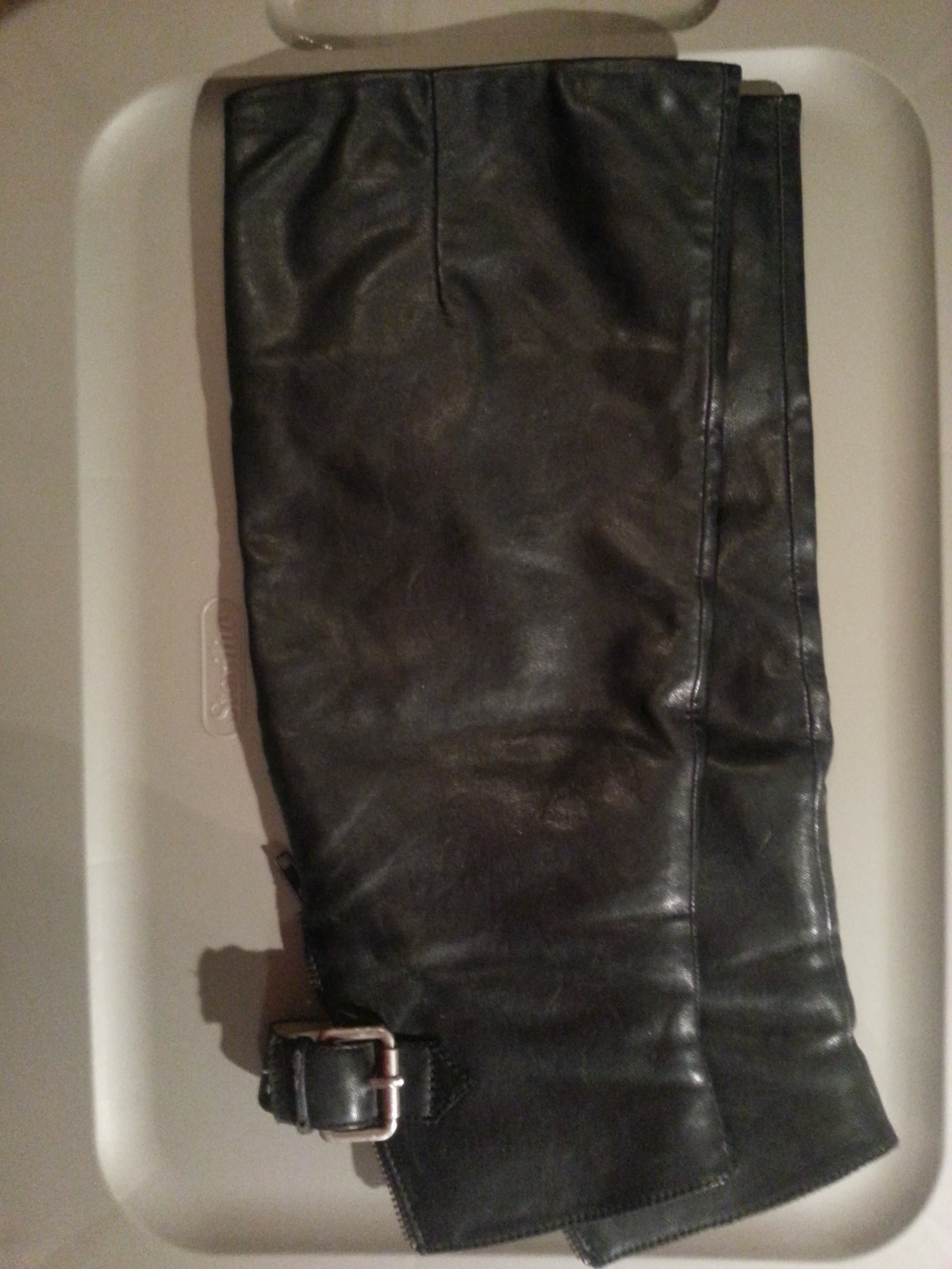 metallic boots outfit