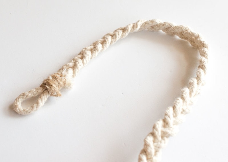 Quick Easy No Sew Braided Curtain Tiebacks How To Make A Set