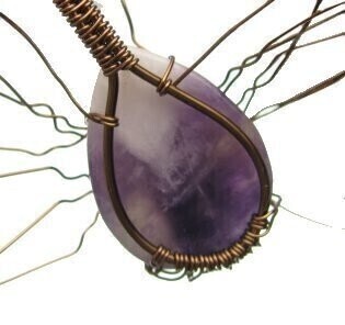 Teardrop Wire Wrapped Tree Of Life 