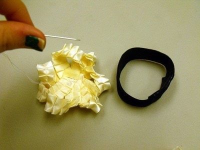 How to make a cuff earring. Gift Bow Cuff Bracelet - Step 10