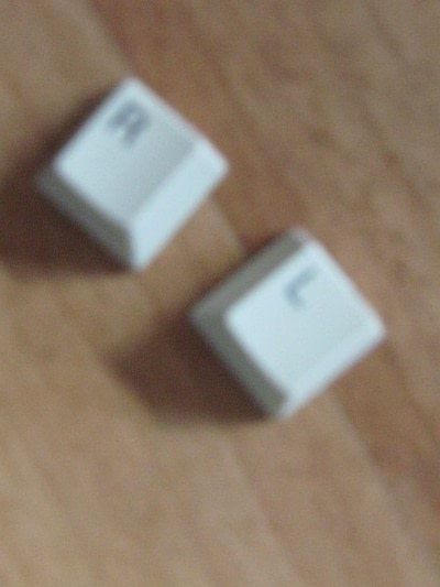 How to make a pair of computer chip earrings. Keyboard Earrings - Step 2