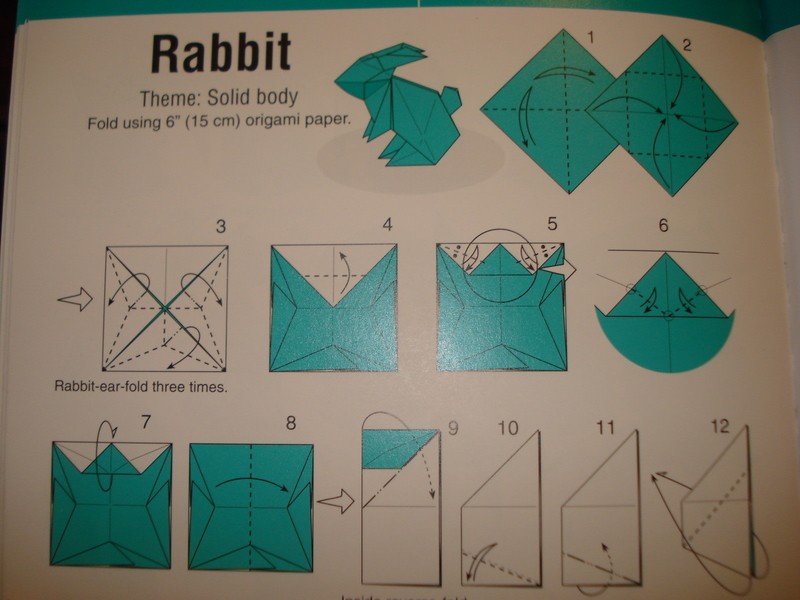 origami rabbit