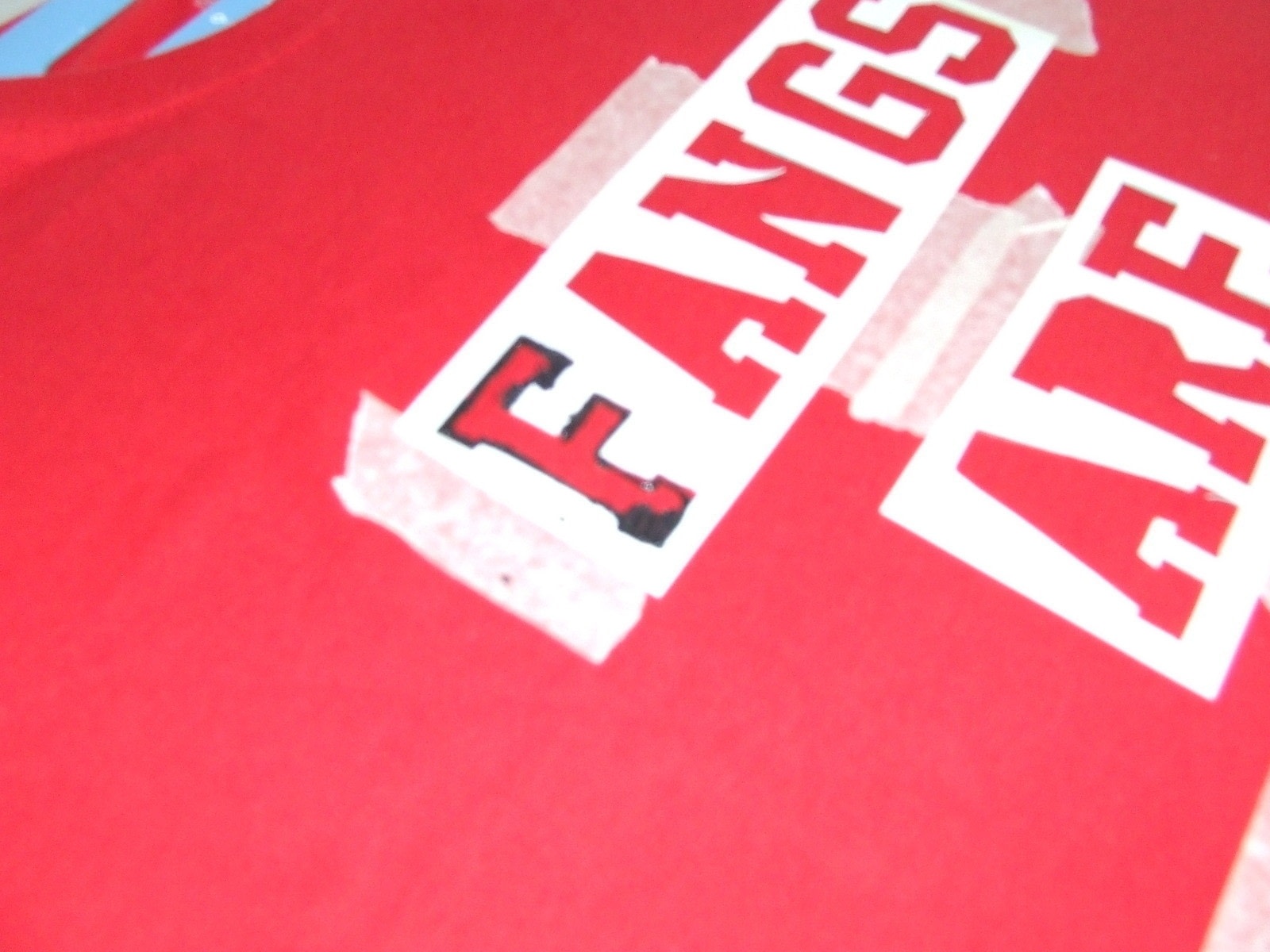 How To: Stencil Letters On A Shirt 