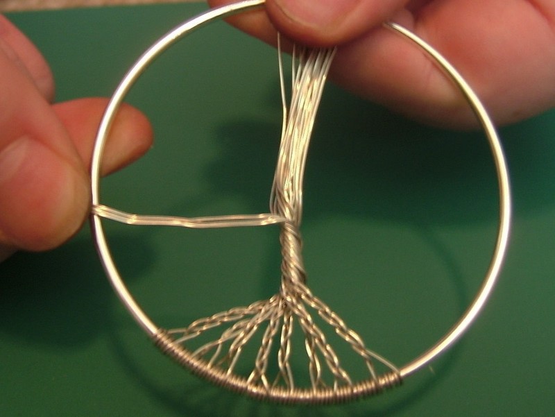 Wire Wrapped Tree Of Life Ornament How To Make A Wire Wrapped Pendant 