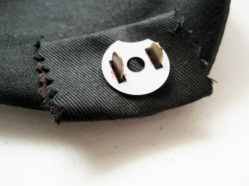 Attaching A Snap Button · How To Make A Techniques · How To by