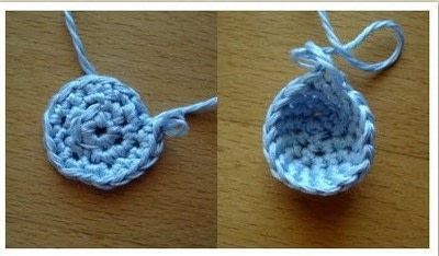 How to make a beads. How To Crochet Beads - Step 1