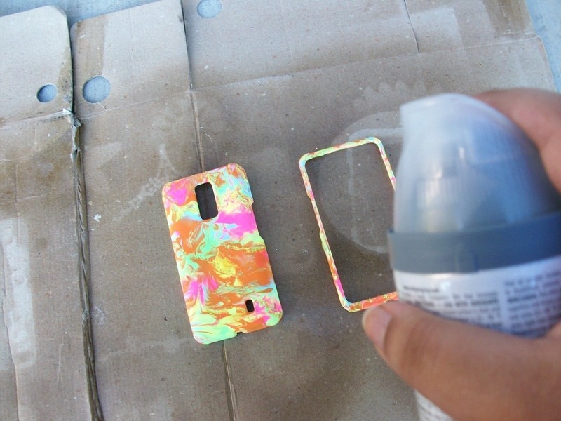 Tie Dye Phone Case · How To Decorate A Painted Case · Home + DIY on Cut