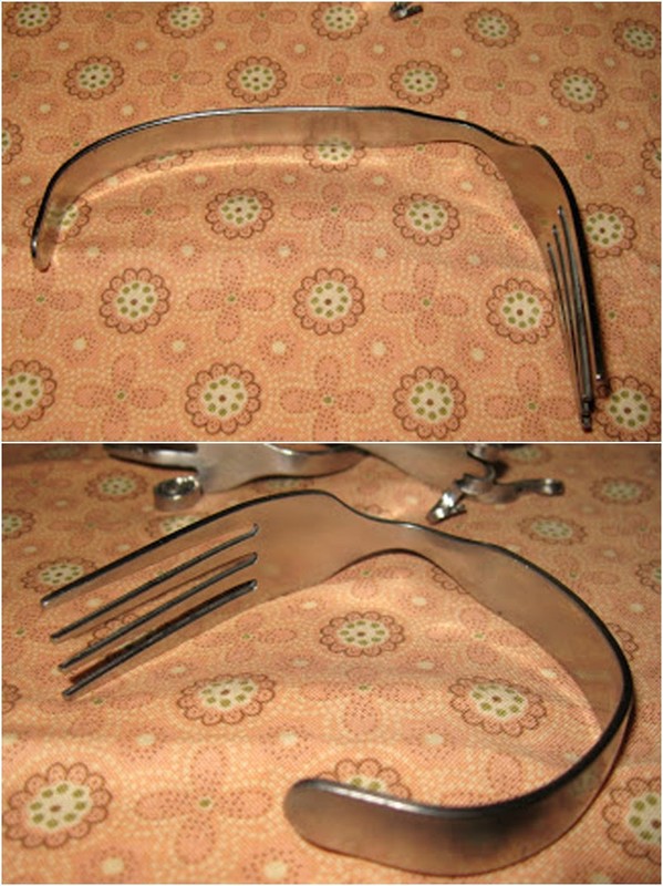 Diy Fork Bracelet Cool Craft Diy Ideas For Creative People · How To Make A Fork Bracelet · Home