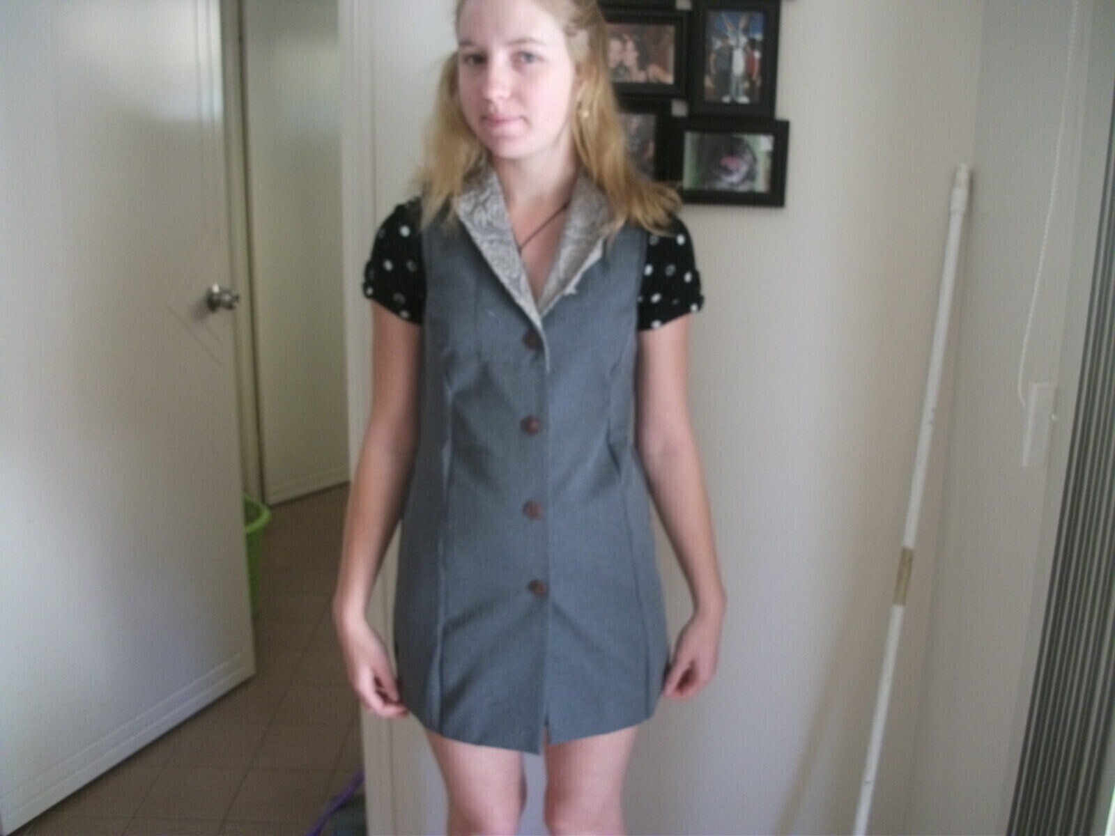 corinne denim mini dress Lachie Dark Wash - US 8 c:dress Perfect for festivals I.Am.Gia Blue Denim Mini Size:US 4