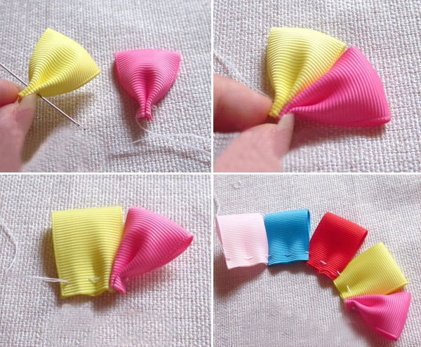 How To Make Baby Ribbon Hair Ties How To Make A Ribbon Hair Bow