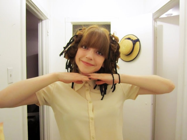 Rag Rolling Hair Tutorial How To Style A Curly Hairstyle Wavy